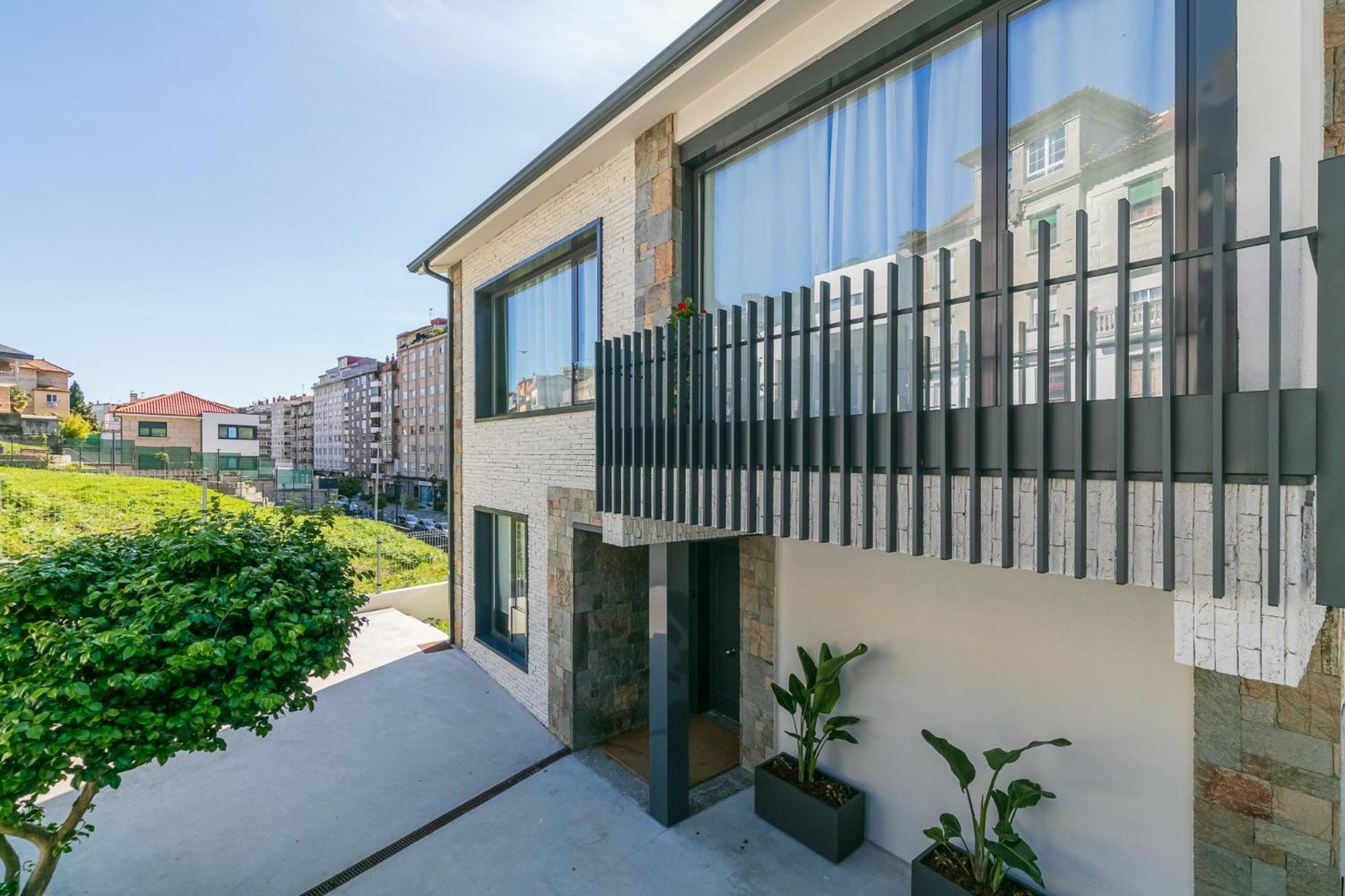 Elegante Y Luminoso En Vigo - Apto 6 By Cabana Rentals Exteriör bild