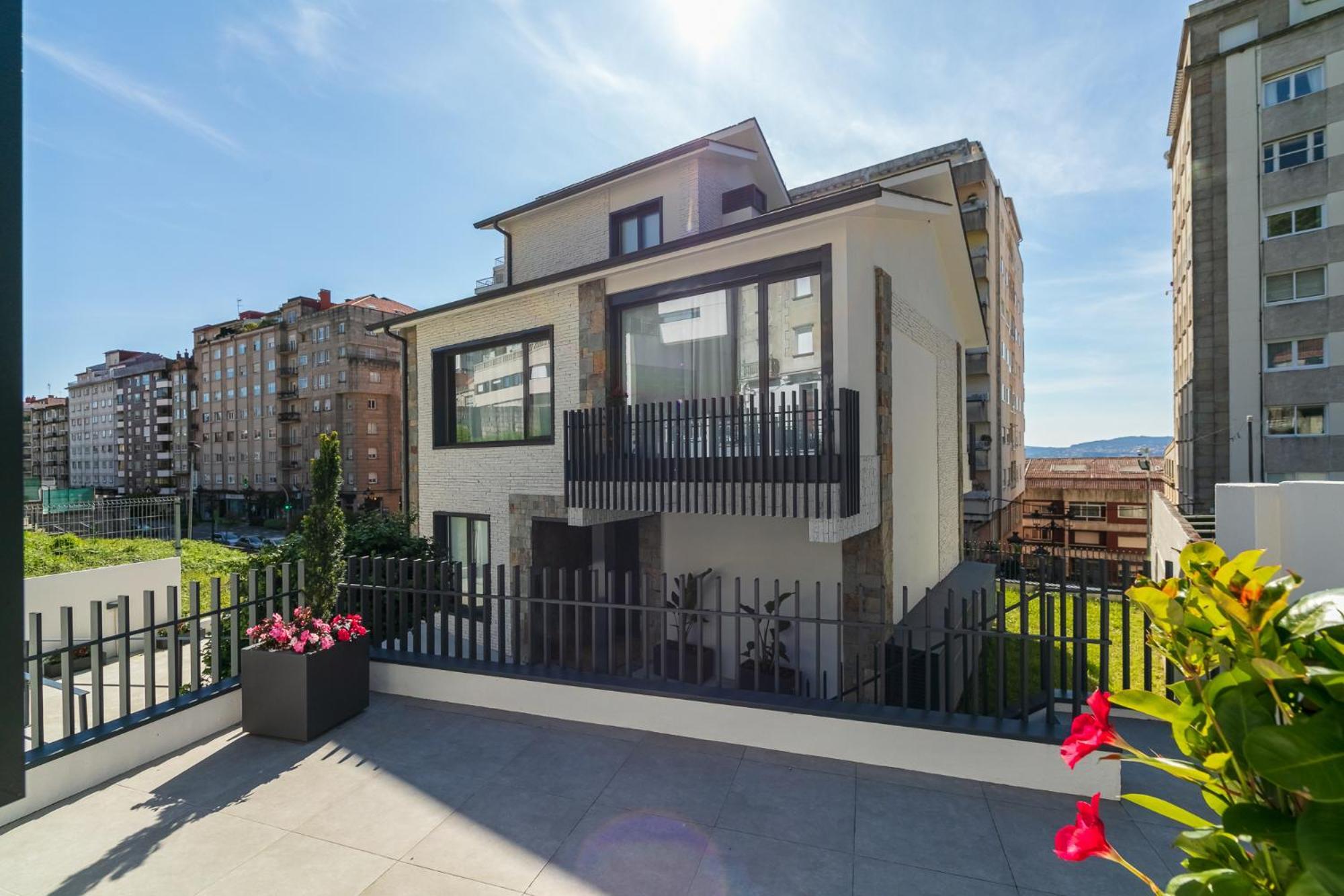 Elegante Y Luminoso En Vigo - Apto 6 By Cabana Rentals Exteriör bild