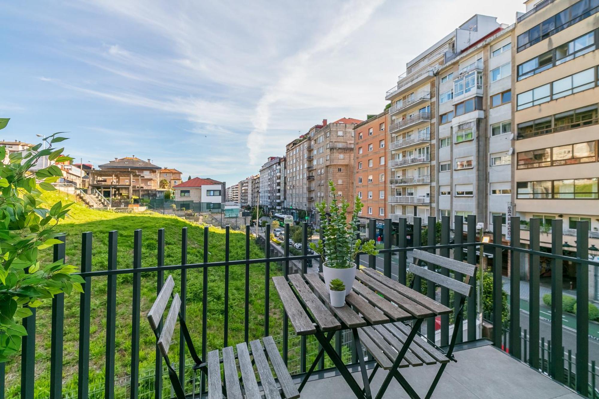 Elegante Y Luminoso En Vigo - Apto 6 By Cabana Rentals Exteriör bild